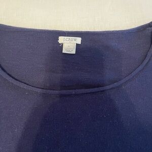 J. Crew Sweater, Navy Blue, Size Large